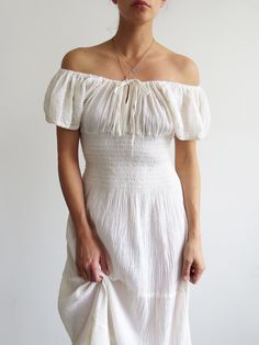 Crepe Summer Dress /