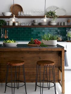 Kitchen islands. All