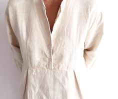Simple Linen Dress –
